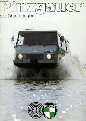 Steyr-Puch Pinzgauer brochure 1970s