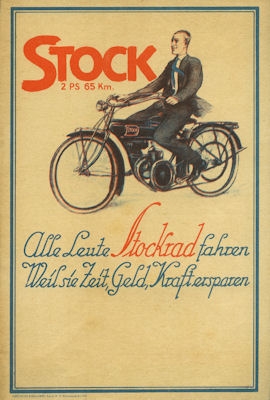 Stock-Rad brochure ca. 1925