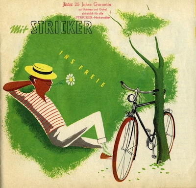 Stricker Fahrrad Programm 1962