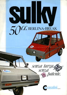 Sulky 50 c.c. brochure 1970s