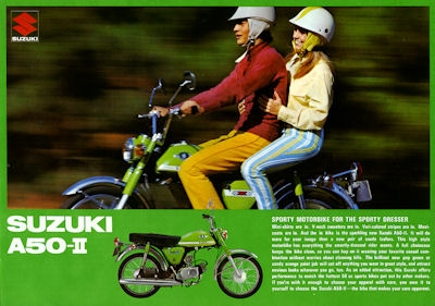 Suzuki A 50-II brochure ca. 1970