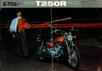 Suzuki T 250 R Hustler brochure 1971