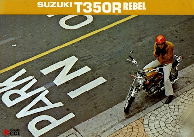 Suzuki T 350 R Rebel Prospekt 1971