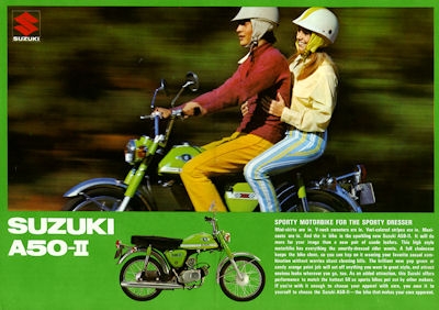 Suzuki A 50 II brochure 1972