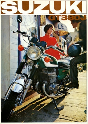 Suzuki GT 380 J brochure 1972