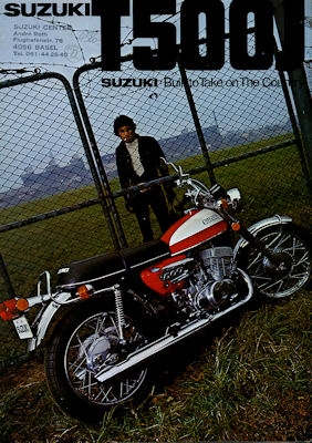 Suzuki T 500 J Prospekt 1972