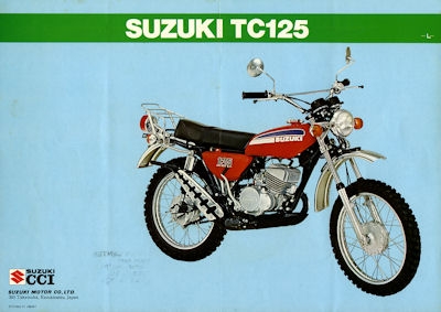 Suzuki TC TS 125 L Prospekt 1974