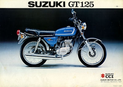 Suzuki GT 125 M Prospekt 1975