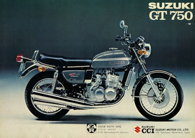 Suzuki GT 750 M Prospekt 1975