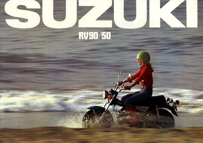 Suzuki RV 50 90 brochure 1976