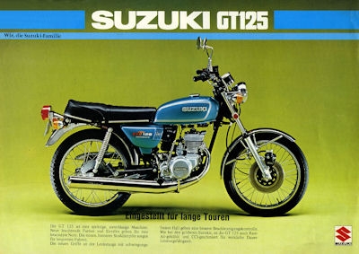 Suzuki GT 125 Prospekt 1976