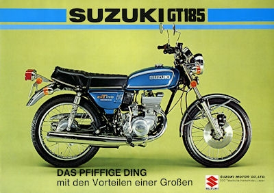 Suzuki GT 185 Prospekt 1976