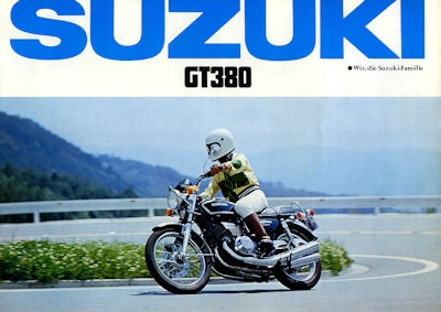 Suzuki GT 380 Prospekt 1976