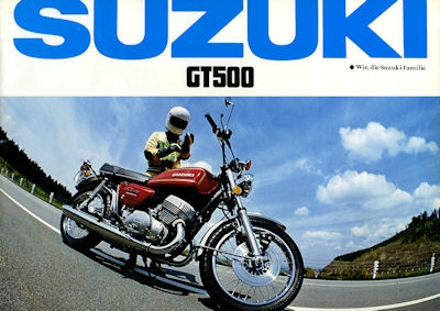 Suzuki GT 500 Prospekt 1976