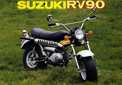 Suzuki RV 90 brochure 1977