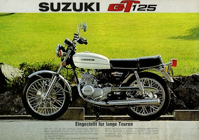 Suzuki GT 125 Prospekt 1977