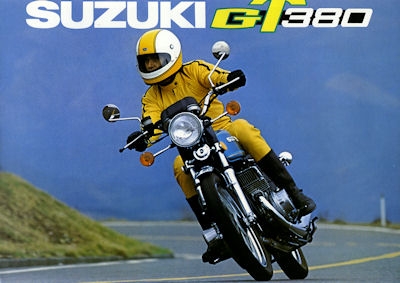 Suzuki GT 380 Prospekt 1977