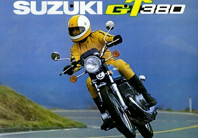 Suzuki GT 380 brochure 1977