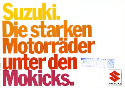 Suzuki Programm Mokicks 1979