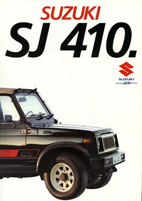 Suzuki SJ 410 brochure 1984