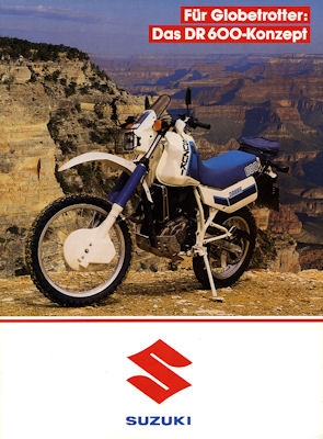 Suzuki DR 600 Prospekt 1986