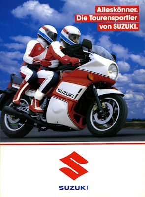 Suzuki Programm Tourensportler 1986