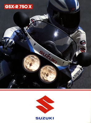 Suzuki GSX-R 750 X Prospekt 1986