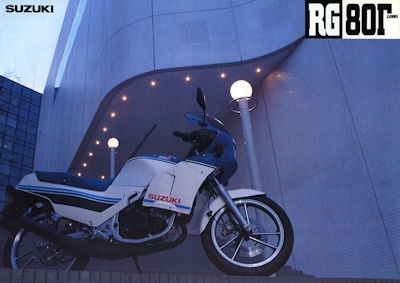 Suzuki RG 80 Gamma Prospekt 1988