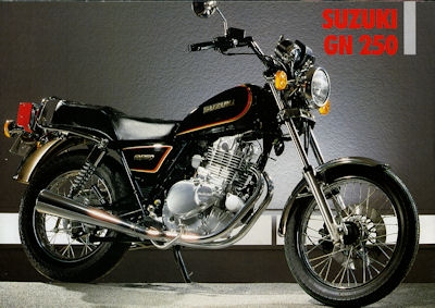 Suzuki GN 250 Prospekt 1988