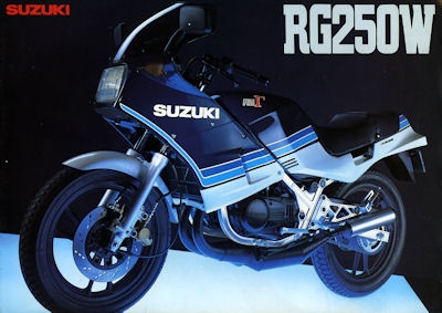 Suzuki RG 250 W Prospekt 1988