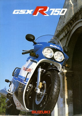 Suzuki GSX R 750 Prospekt 1988