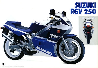 Suzuki RGV 250 Prospekt 1989