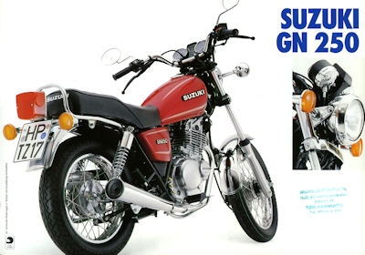 Suzuki GN 250 Prospekt 1989