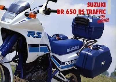 Suzuki DR 650 RS Trafic brochure 1990