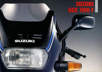 Suzuki GSX 1100 F brochure 1990