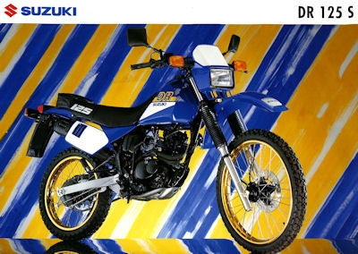 Suzuki DR 125 S Prospekt 1992