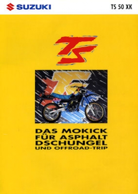 Suzuki TS 50 XK Prospekt 1993