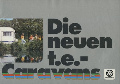 t.e. Wohnwagen Programm 1975