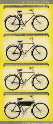 Torpedo Fahrrad und Motorrad Prospekt 5.1939