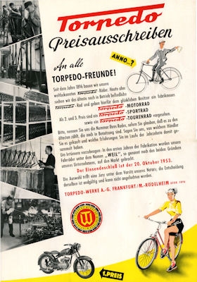 Torpedo Plakat 1953