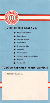 Torpedo Moped Prospekt 1961