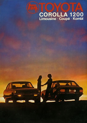 Toyota Corolla 1200 Prospekt 1973