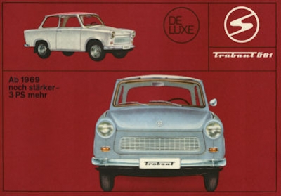 Trabant 601 DeLuxe Prospekt 1969