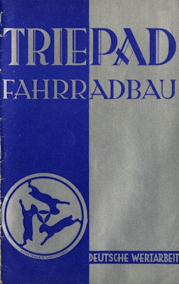 Triepad Fahrrad Programm 1938