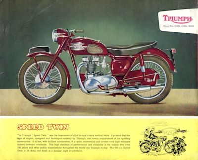 Triumph Programm 1956