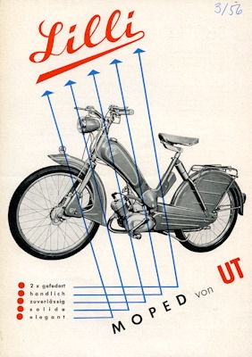 UT Moped Lilli Prospekt 1956