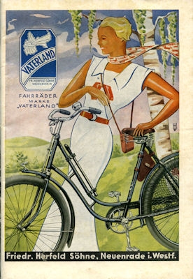 Vaterland bicycle program 1935