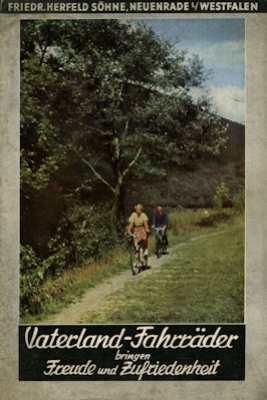 Vaterland Fahrrad und Motorrad Prospekt 1950