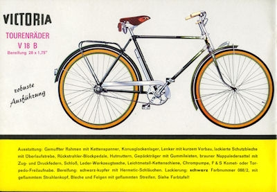 Victoria Fahrrad Prospekt 1.1966