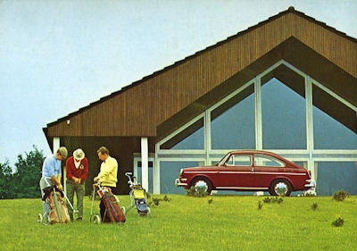 Foto VW 1500 Fließheck 1960er Jahre